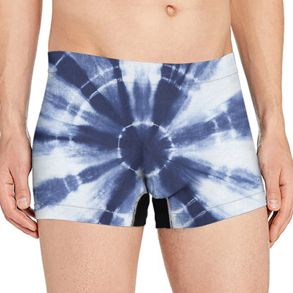 Tie Dye Shibori Print Men's Boxer Briefs