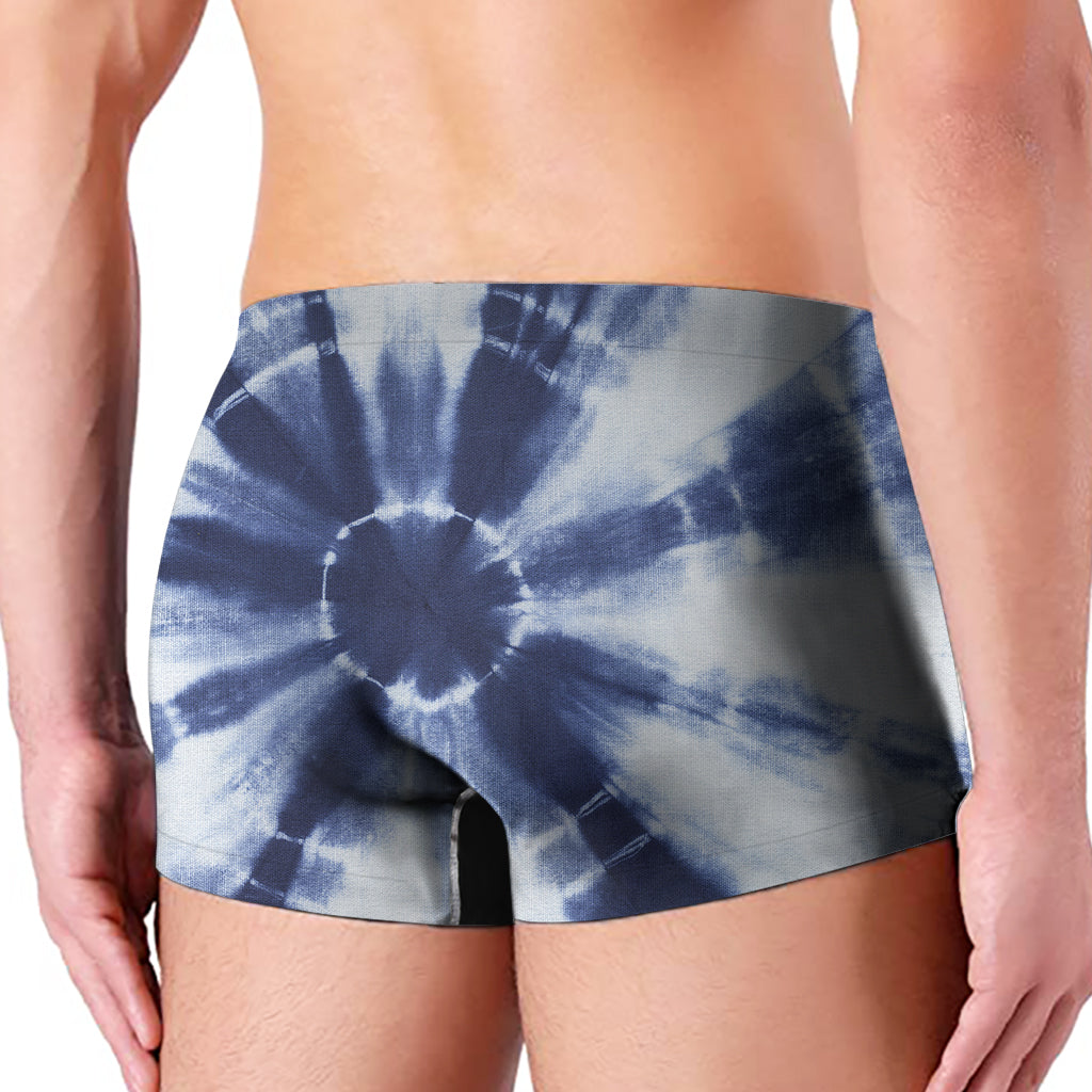 Tie Dye Shibori Print Men's Boxer Briefs