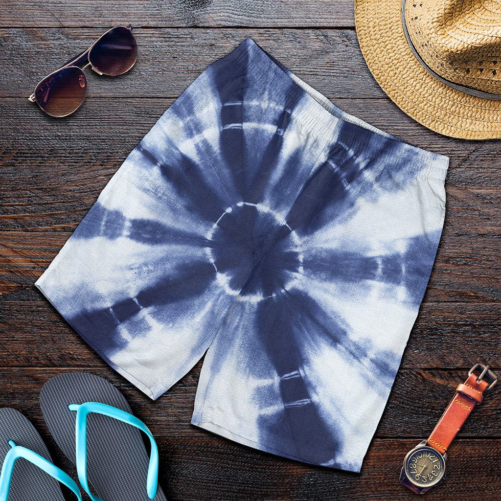 Tie Dye Shibori Print Men's Shorts