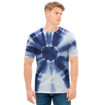 Tie Dye Shibori Print Men's T-Shirt