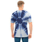 Tie Dye Shibori Print Men's T-Shirt