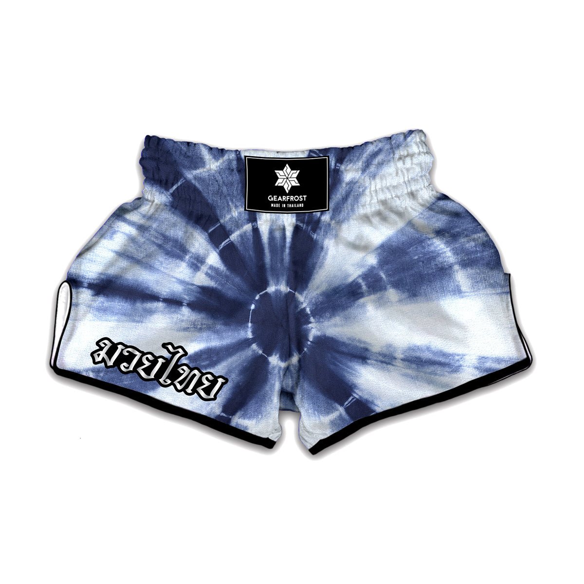 Tie Dye Shibori Print Muay Thai Boxing Shorts