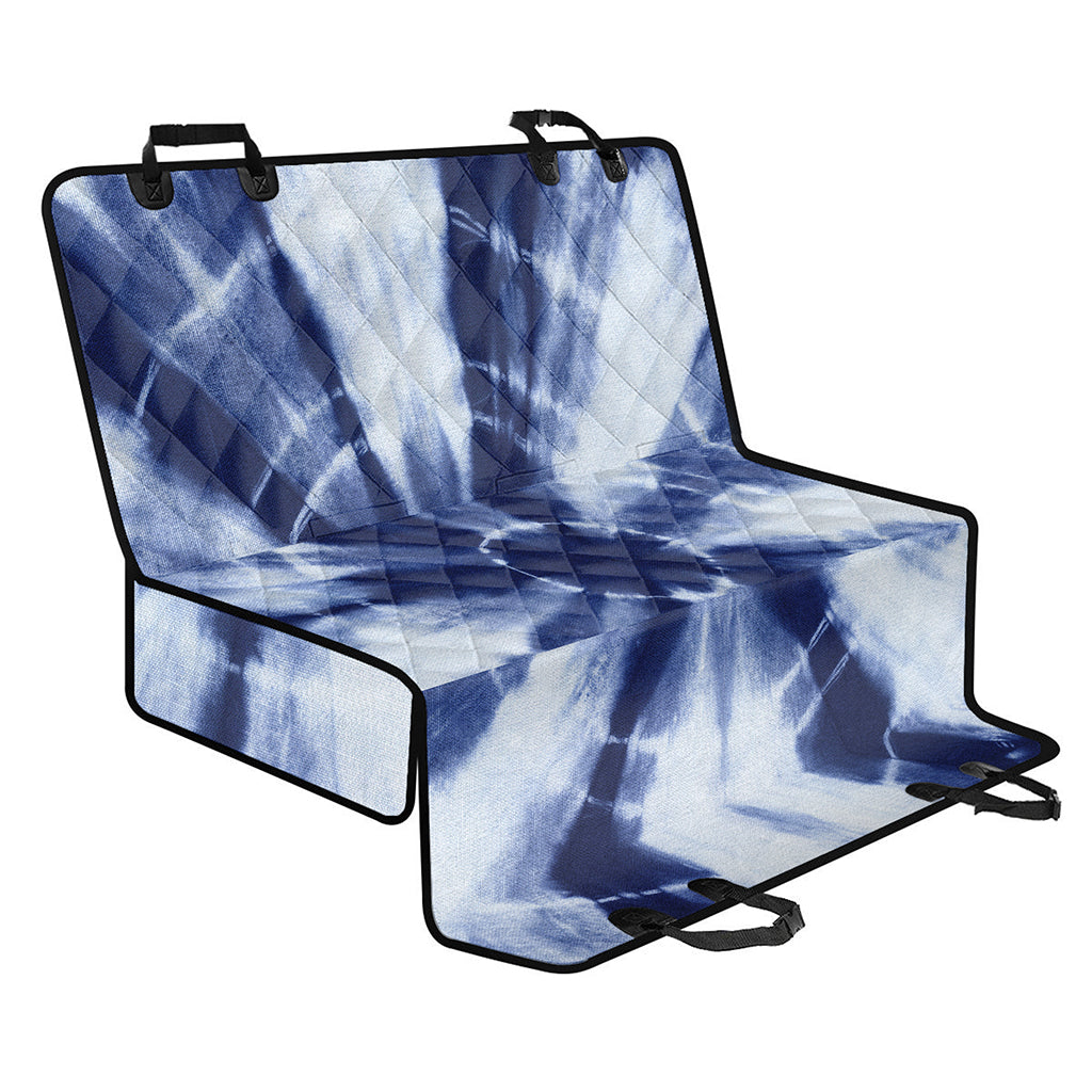 Tie Dye Shibori Print Pet Car Back Seat Cover