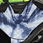 Tie Dye Shibori Print Pet Car Back Seat Cover