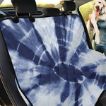 Tie Dye Shibori Print Pet Car Back Seat Cover