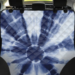 Tie Dye Shibori Print Pet Car Back Seat Cover