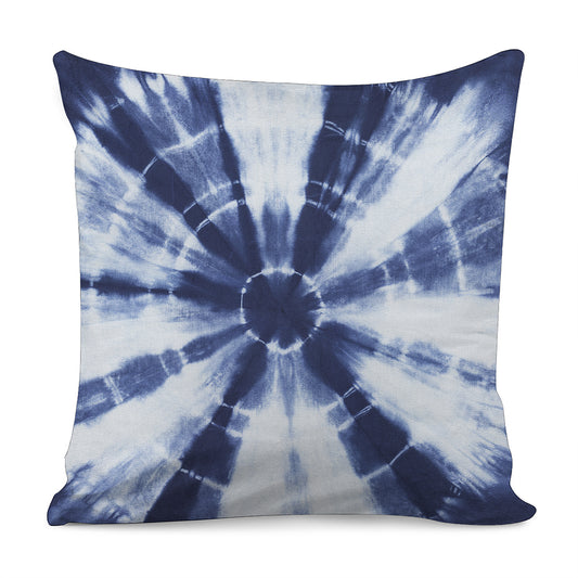 Tie Dye Shibori Print Pillow Cover