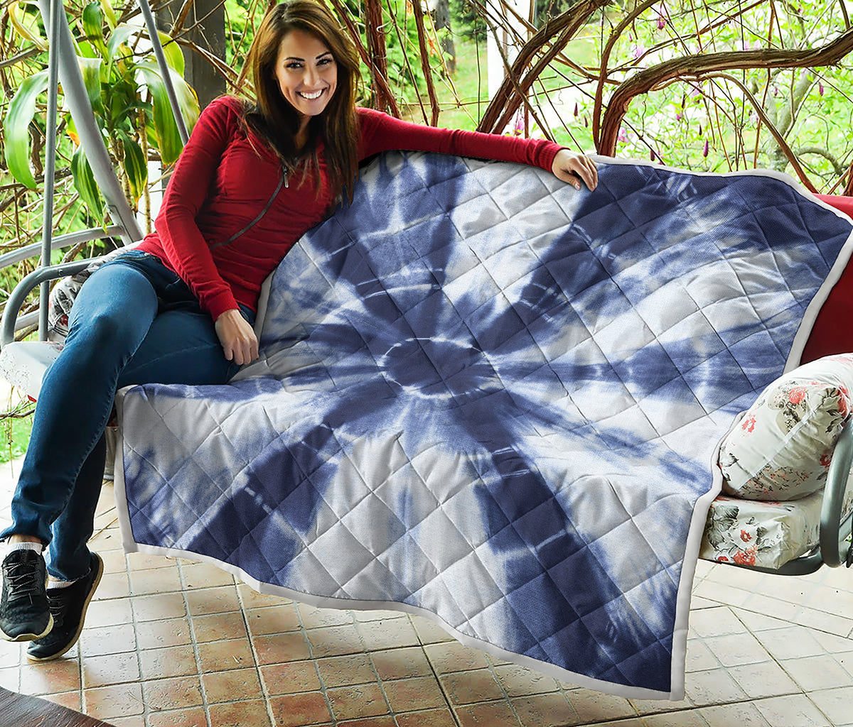 Tie Dye Shibori Print Quilt