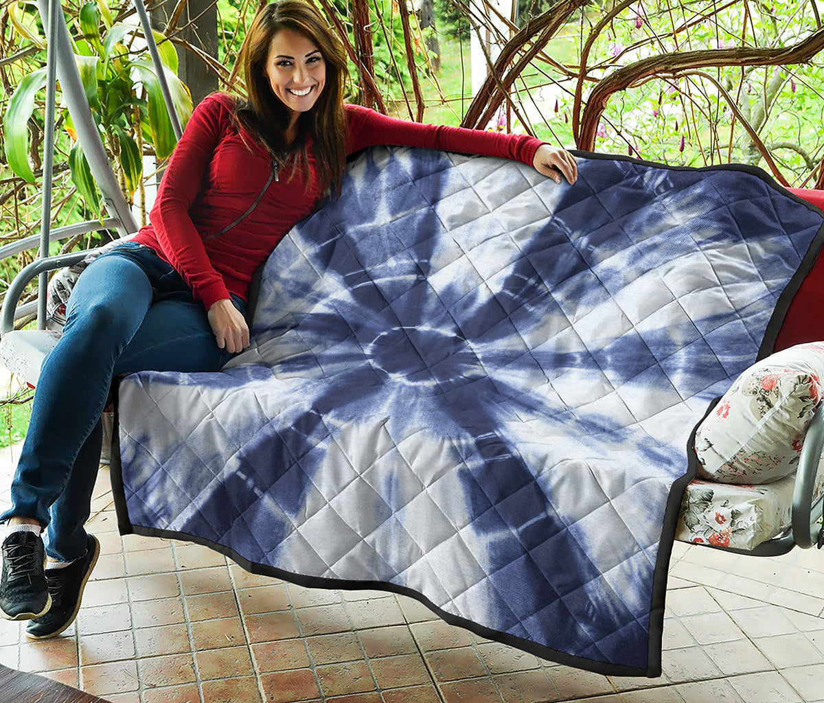 Tie Dye Shibori Print Quilt