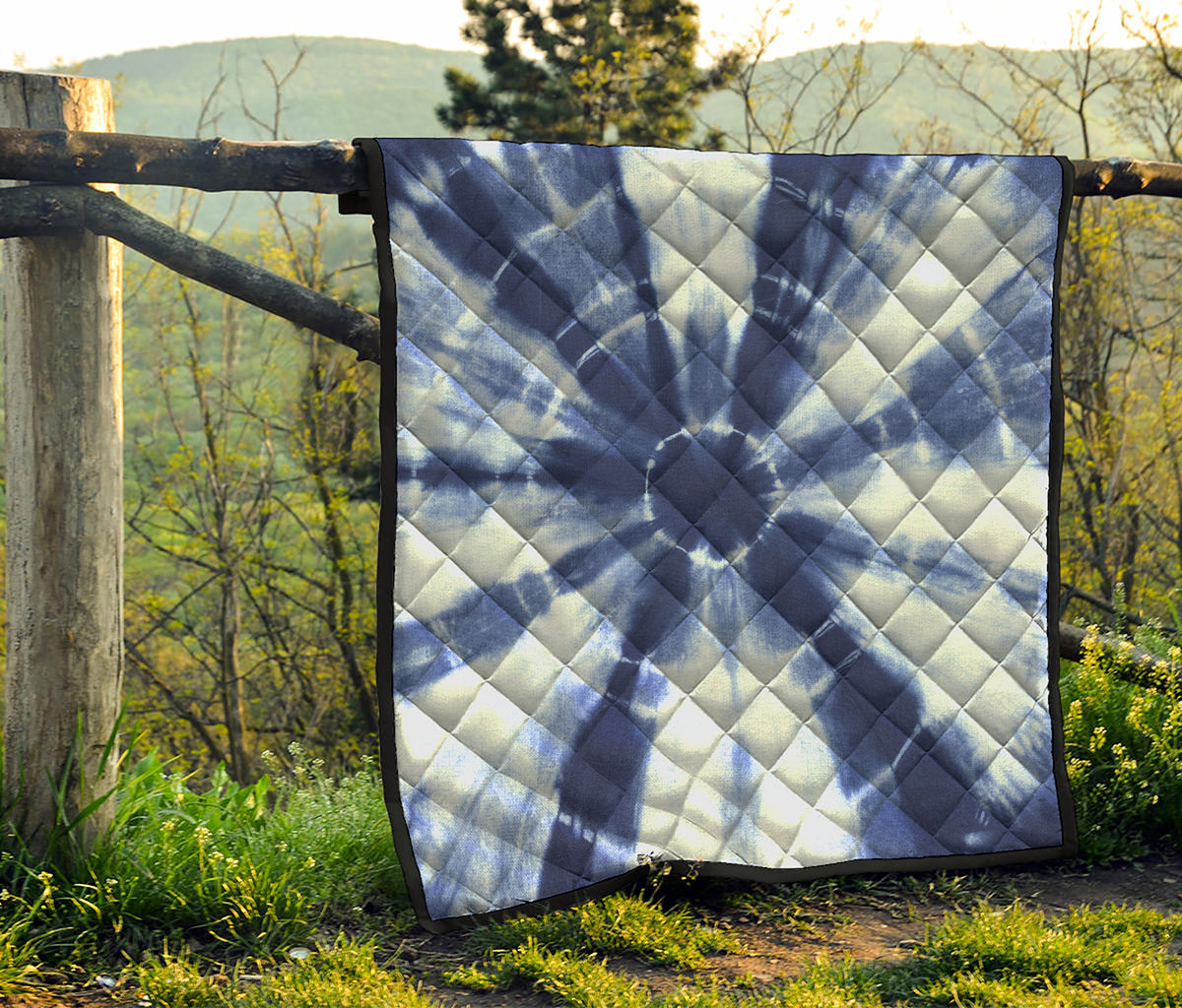 Tie Dye Shibori Print Quilt