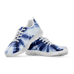 Tie Dye Shibori Print White Sneakers