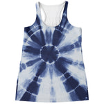 Tie Dye Shibori Print Women's Racerback Tank Top