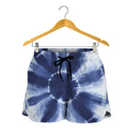 Tie Dye Shibori Print Women's Shorts