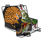 Tiger And Dragon Yin Yang Print Pet Car Back Seat Cover