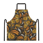 Tiger Monarch Butterfly Pattern Print Apron