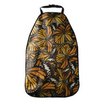 Tiger Monarch Butterfly Pattern Print Car Seat Organizers