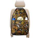 Tiger Monarch Butterfly Pattern Print Car Seat Organizers