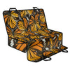 Tiger Monarch Butterfly Pattern Print Pet Car Back Seat Cover