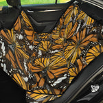 Tiger Monarch Butterfly Pattern Print Pet Car Back Seat Cover