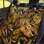 Tiger Monarch Butterfly Pattern Print Pet Car Back Seat Cover