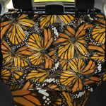 Tiger Monarch Butterfly Pattern Print Pet Car Back Seat Cover