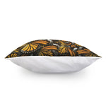 Tiger Monarch Butterfly Pattern Print Pillow Cover