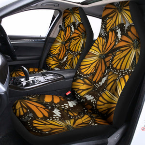 Tiger Monarch Butterfly Pattern Print Universal Fit Car Seat Covers