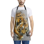 Tiger Painting Print Apron