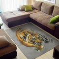 Tiger Painting Print Floor Mat