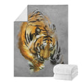 Tiger Painting Print Blanket