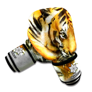 Tiger Painting Print Boxing Gloves