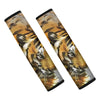 Tiger Painting Print Car Seat Belt Covers