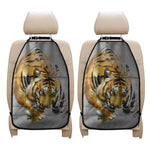 Tiger Painting Print Car Seat Organizers