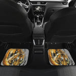 Tiger Painting Print Front and Back Car Floor Mats