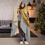 Tiger Painting Print Hooded Blanket