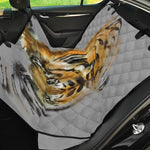 Tiger Painting Print Pet Car Back Seat Cover