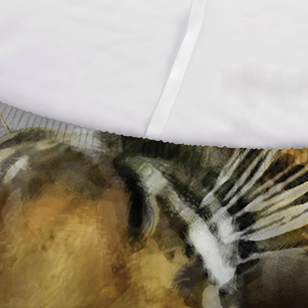 Tiger Painting Print Sofa Cover