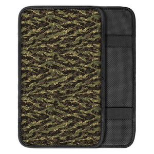 Tiger Stripe Camouflage Pattern Print Car Center Console Cover
