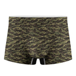 Tiger Stripe Camouflage Pattern Print Men's Boxer Briefs