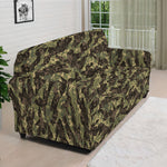 Tiger Stripe Camouflage Pattern Print Sofa Cover