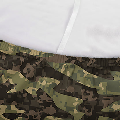 Tiger Stripe Camouflage Pattern Print Sofa Cover