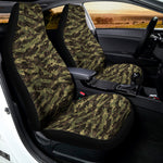 Tiger Stripe Camouflage Pattern Print Universal Fit Car Seat Covers