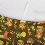 Tiki Luau Pattern Print Sofa Cover