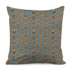 Tiki Totem Pattern Print Pillow Cover