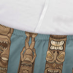 Tiki Totem Pattern Print Sofa Cover