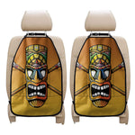 Tiki Totem Print Car Seat Organizers