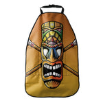 Tiki Totem Print Car Seat Organizers