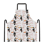 Toco Toucan Pattern Print Apron