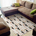 Toco Toucan Pattern Print Floor Mat