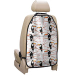 Toco Toucan Pattern Print Car Seat Organizers